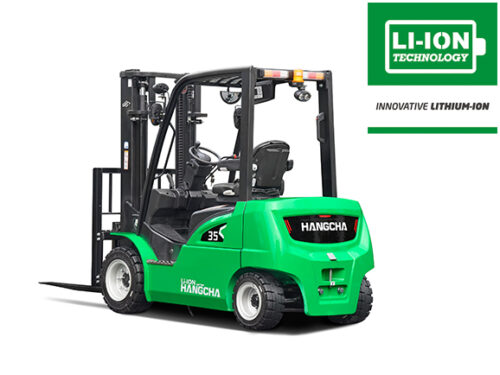XC Series 4-wheel Lithium Forklift, 1.5 – 5.0t